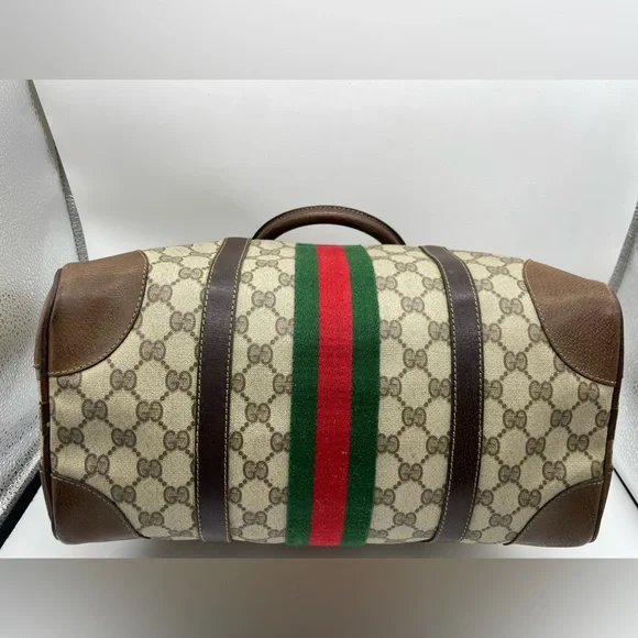 Gucci PVC Sherry Line Boston Handbag - Picture 8 of 15